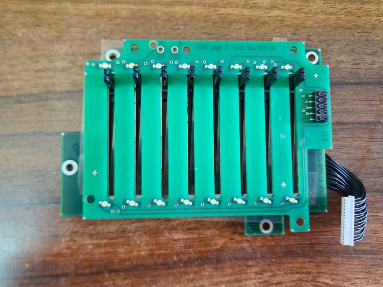 RAFI Lage 1 5.40.554.087-02 PCB Board with Sliding Potentiometers