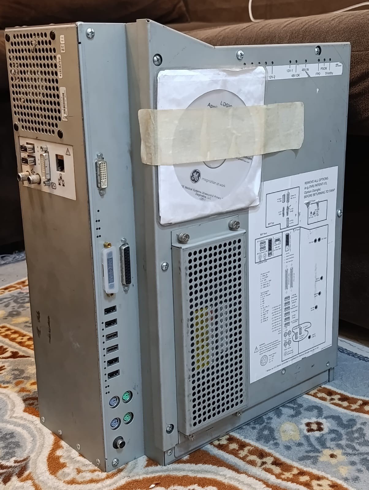 GE LOGIQ E9 BEP P/N 5145000-3  TESTED