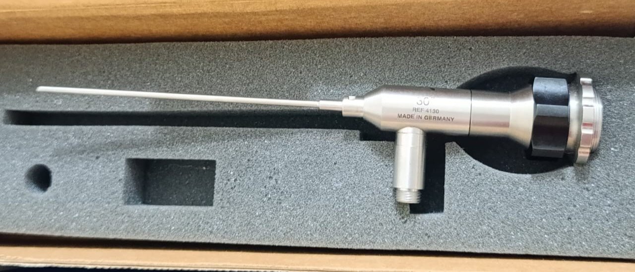 Smith & Nephew NEEDLESCOPE 2.7MM 30 DEG, 25MM FOCAL LENGTH 4130F S/N HG990859